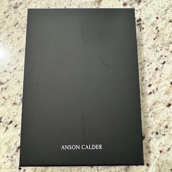 Never used Anson Calder iPhone 14pro black calfskin leather MagSafe wallet - Picture 3 of 4